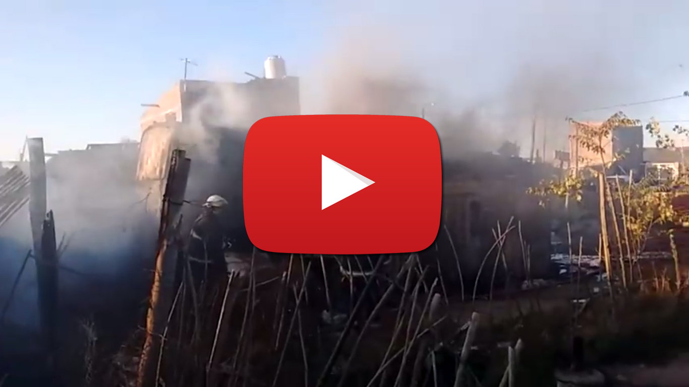 Video: Dos Viviendas Destruidas Tras Un Incendio En La Zona Norte - La ...