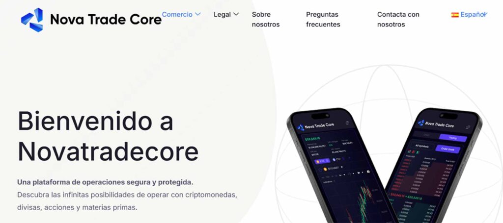 Novatradecore homepage